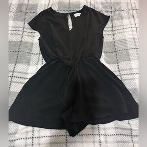 Adrienne Black Romper